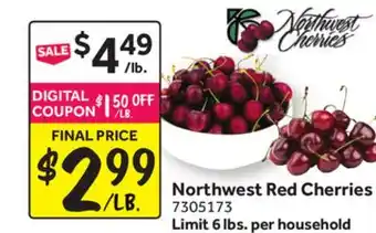 Stop&Shop Northwest Red Cherries offer