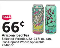 Stop&Shop Arizona Iced Tea offer