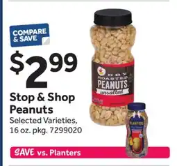 Stop&Shop Stop & Shop Peanuts offer