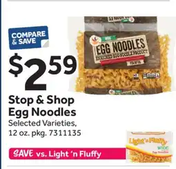 Stop&Shop Stop & Shop Egg Noodles offer