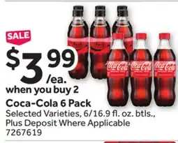 Stop&Shop Coca-Cola 6 Pack offer