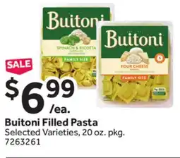 Stop&Shop Buitoni Filled Pasta offer