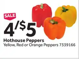 Stop&Shop Hothouse Peppers Yellow, Red or Orange Peppers offer