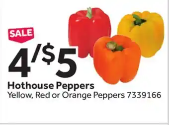 Stop&Shop Hothouse Peppers Yellow, Red or Orange Peppers offer