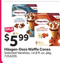 Stop&Shop Häagen-Dazs Waffle Cones offer