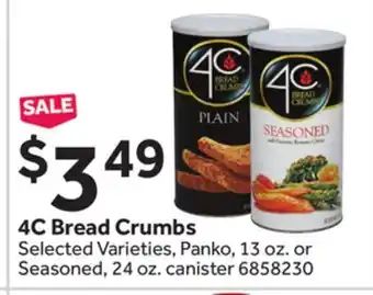 Stop&Shop 4C Bread Crumbs offer