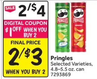 Stop&Shop Pringles offer