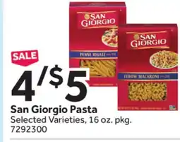 Stop&Shop San Giorgio Pasta offer