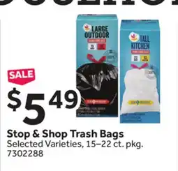 Stop&Shop Stop & Shop Trash Bags offer