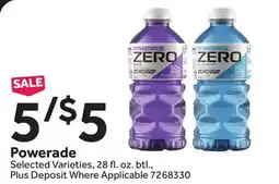 Stop&Shop Powerade offer