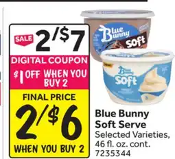 Stop&Shop Blue Bunny Soft Serve offer