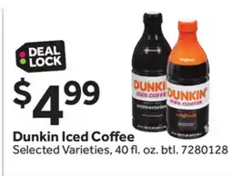 Stop&Shop Dunkin Iced Coffee offer