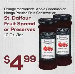DeCicco & Sons St. Dalfour Fruit Spread or Preserves offer