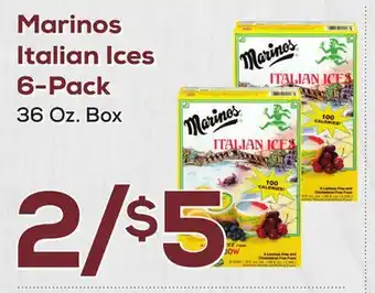 DeCicco & Sons Marinos Italian Ices 6-Pack offer