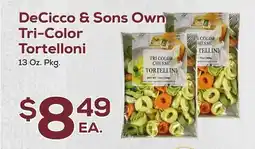 DeCicco & Sons DeCicco & Sons Own Tri-Color Tortelloni offer