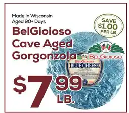 DeCicco & Sons BelGioioso Cave Aged Gorgonzola offer
