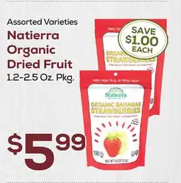 DeCicco & Sons Natierra Organic Dried Fruit offer