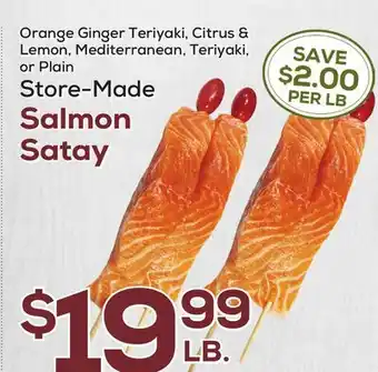 DeCicco & Sons Salmon Satay offer