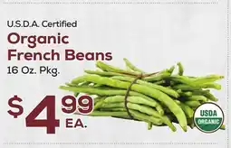 DeCicco & Sons Organic French Beans offer