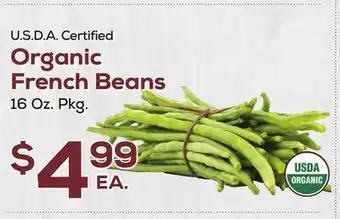 DeCicco & Sons Organic French Beans offer
