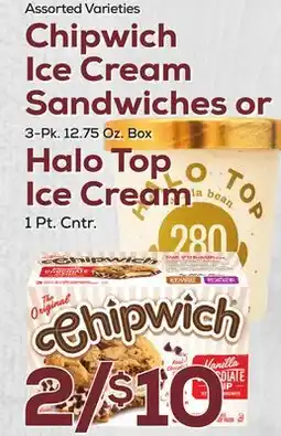 DeCicco & Sons Chipwich Ice Cream Sandwiches or 3-Pk. 12.75 Oz. Box offer