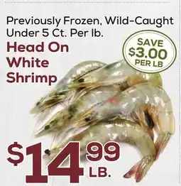 DeCicco & Sons Head On White Shrimp offer