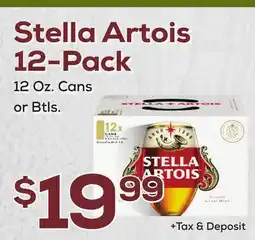 DeCicco & Sons Stella Artois 12-Pack offer