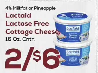 DeCicco & Sons Lactaid Lactose Free Cottage Cheese offer