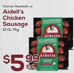 DeCicco & Sons Aidell's Chicken Sausage offer