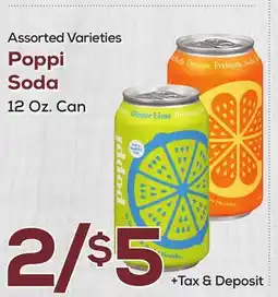 DeCicco & Sons Poppi Soda offer