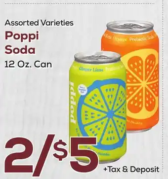 DeCicco & Sons Poppi Soda offer