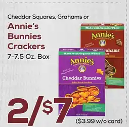 DeCicco & Sons Annie's Bunnies Crackers offer