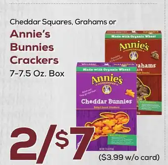 DeCicco & Sons Annie's Bunnies Crackers offer