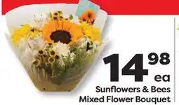 Weis Markets Sunflowers & Bees Mixed Flower Bouquet offer