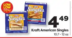 Weis Markets Kraft American Singles offer