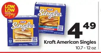 Weis Markets Kraft American Singles offer