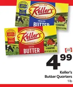 Weis Markets Keller's Butter Quarters offer
