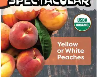 Weis Markets Yellow or White Peaches offer