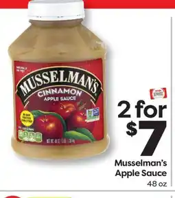 Weis Markets Musselman's Apple Sauce offer