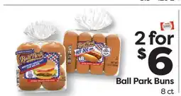 Weis Markets Ball Park Buns offer