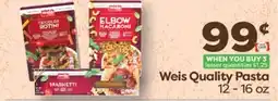 Weis Markets Weis Quality Pasta offer