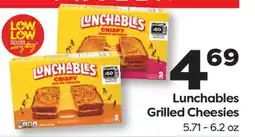 Weis Markets Lunchables Grilled Cheesies offer