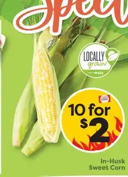Weis Markets In-Husk Sweet Corn offer