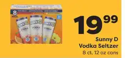 Weis Markets Sunny D Vodka Seltzer offer