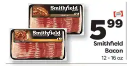Weis Markets Smithfield Bacon offer