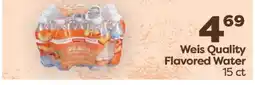 Weis Markets Weis Quality Flavored Water offer