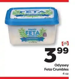 Weis Markets Odyssey Feta Crumbles offer