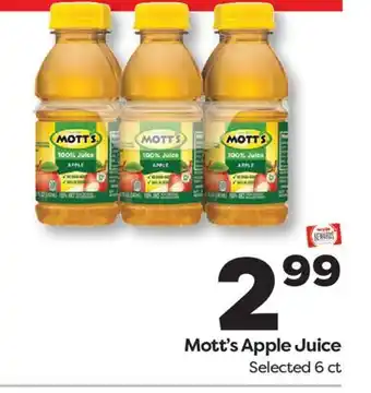 Weis Markets Mott's Apple Juice offer