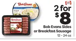 Weis Markets Bob Evans Sides or Breakfast Sausage offer