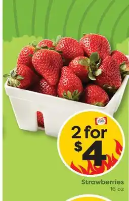Weis Markets Strawberries offer